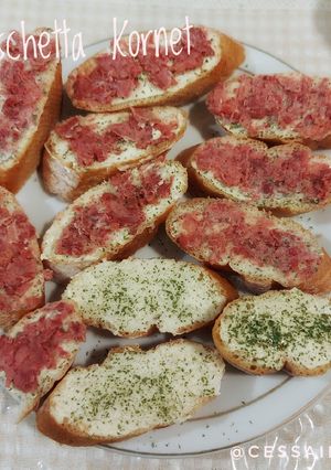 Foto resep Bruschetta Kornet