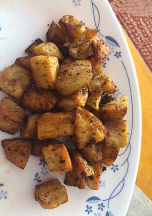 Una foto de Papitas al horno