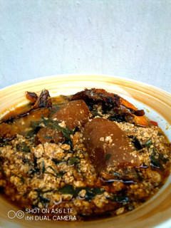 A picture of Lumpy Egusi Soup 2.