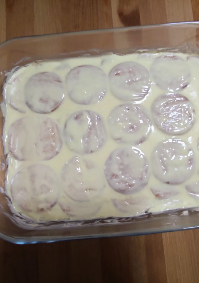 Una foto de Pastel de chocolate blanco