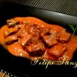 Lomo de novillo en salsa
