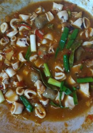 Foto resep Cumi Saus Padang