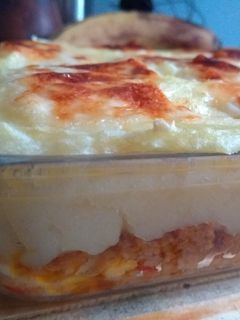 Una foto de Pastel de papa vegetariano
