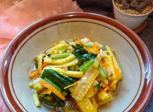 Foto resep Tumis baby corn (putren/janggel/jagung muda)
