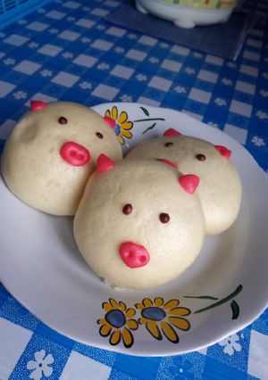 Foto resep Bakpau Karakter