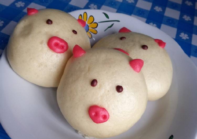 Resep Bakpau Karakter yang enak