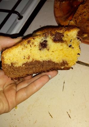Una foto de Torta marmolada con 🍫