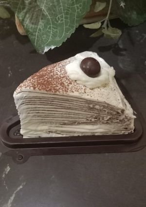 Foto resep Mille Crepes Tiramisu