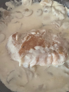 Una foto de Filete de pavo en salsa