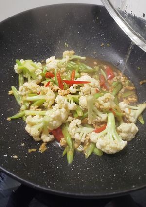 Foto resep Tumis Ayam kembang kol