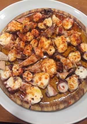 Una foto de Pulpo a la gallega a mi estilo