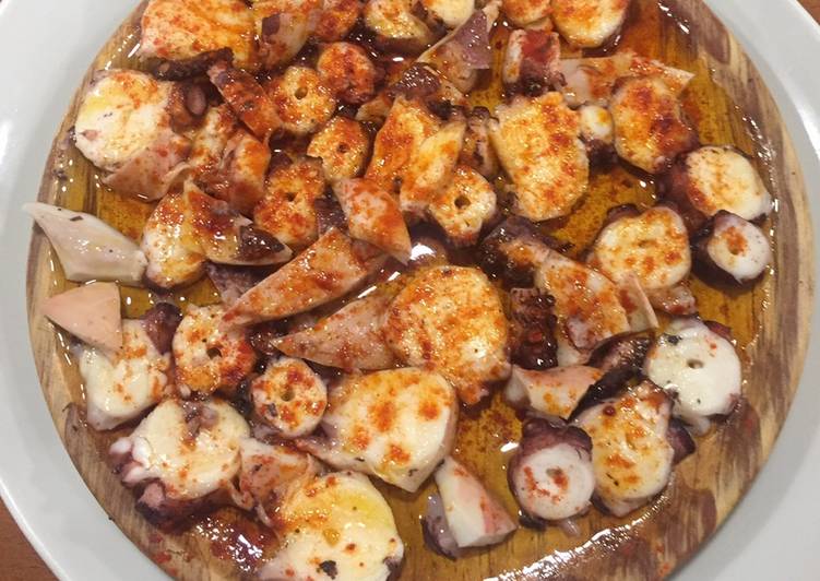 Pulpo a la gallega a mi estilo