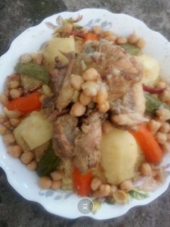 صورة لوصفة كسكسي الشرق لولاية خنشلة