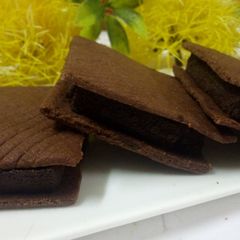A picture of Chocolate terrine cookies.