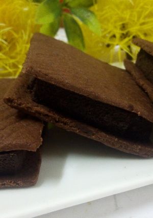 A picture of Chocolate terrine cookies.