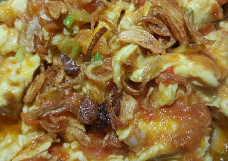 Bumbu Gongso telor semarangan | Bahan Membuat Gongso telor semarangan Yang Bisa Manjain Lidah