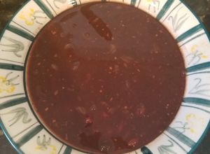 Una foto de Frijoles negros a lo Cubano
