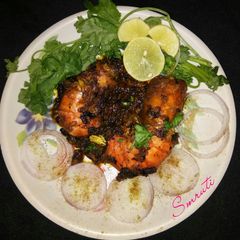 A picture of Prawns Fry.