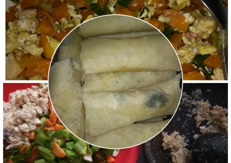 Lumpia siap goreng