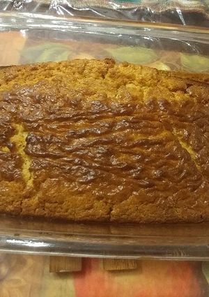 Una foto de Pastel con maíz dulce 😋