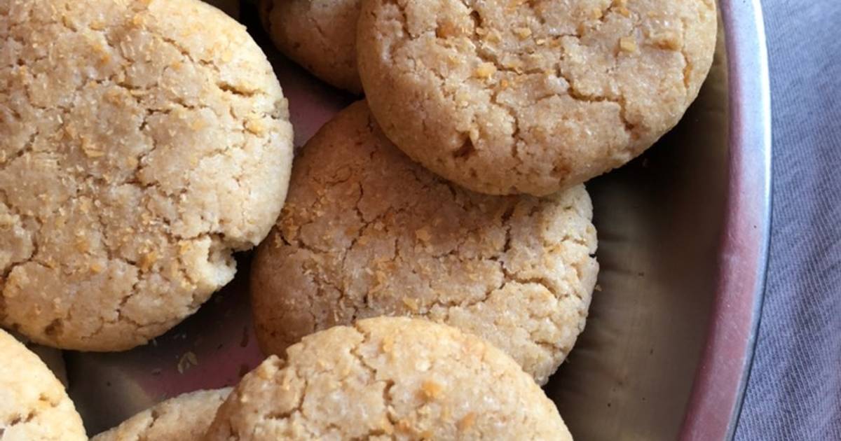 Whole Wheat Coconut cookies Recipe by Harmeen Kaur Cookpad