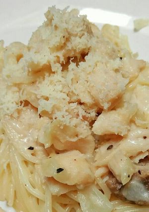 Foto resep Spaghetti Tuna Carbonara