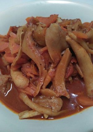 Foto resep Jamur Tiram Sambel Goreng Kuah