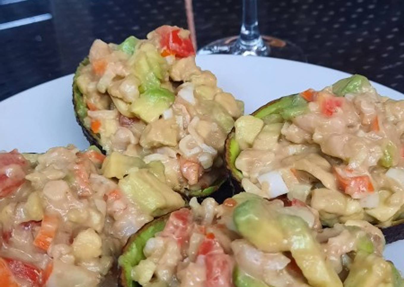 Aguacate relleno