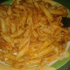 Delicious pasta recipe A picture of Delicious pasta recipe.