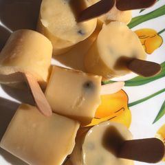 A picture of Custard Popsicles #authorsmarathon.