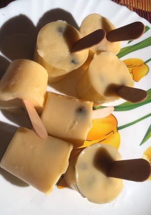 A picture of Custard Popsicles #authorsmarathon.