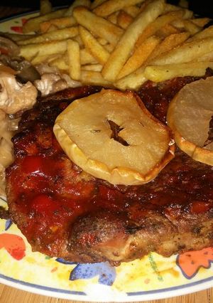 Sült tarja szelet recept fotója