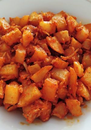 Foto resep Sambal Goreng Kentang Teri