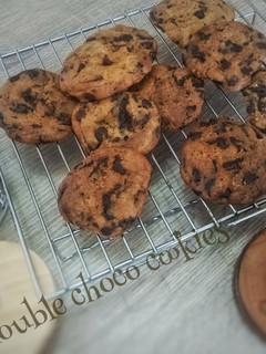 Foto resep Double Choco Cookies