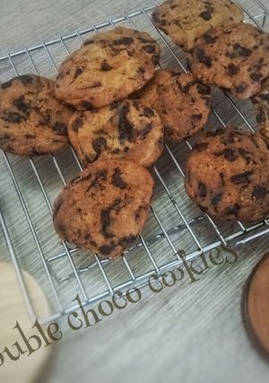 Foto resep Double Choco Cookies