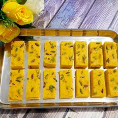 Moong Dal Burfi A picture of Moong Dal Burfi.