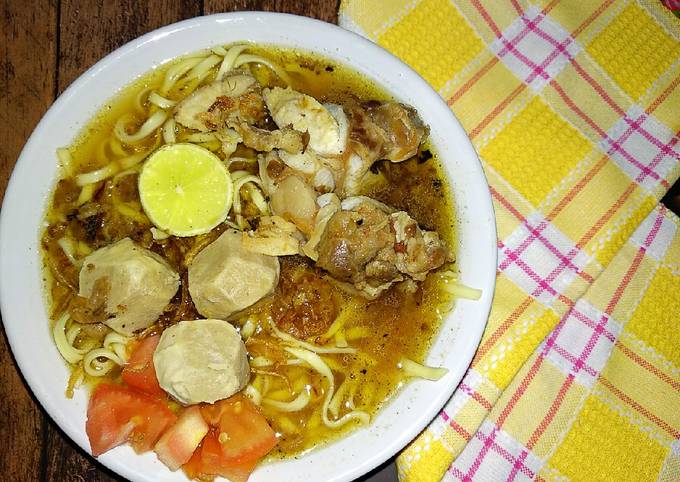 Mie Kocok Tetelan Sapi