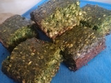 Budín de espinacas