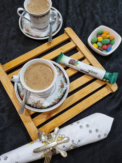 عکسی از دستور قهوه ترک نعنایی
