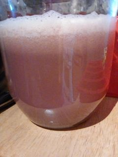 A picture of Homemade Grape Juice.