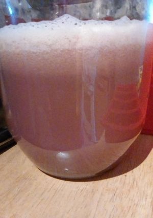 A picture of Homemade Grape Juice.