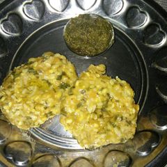Mogar dhokla A picture of Mogar dhokla.