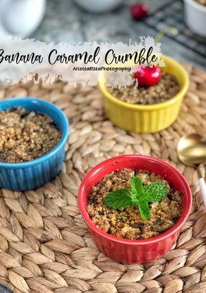 Foto resep Banana Caramel Crumble