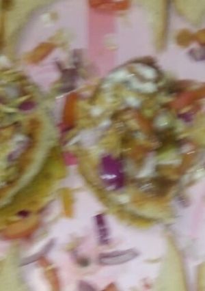 A picture of Bread chaat.
