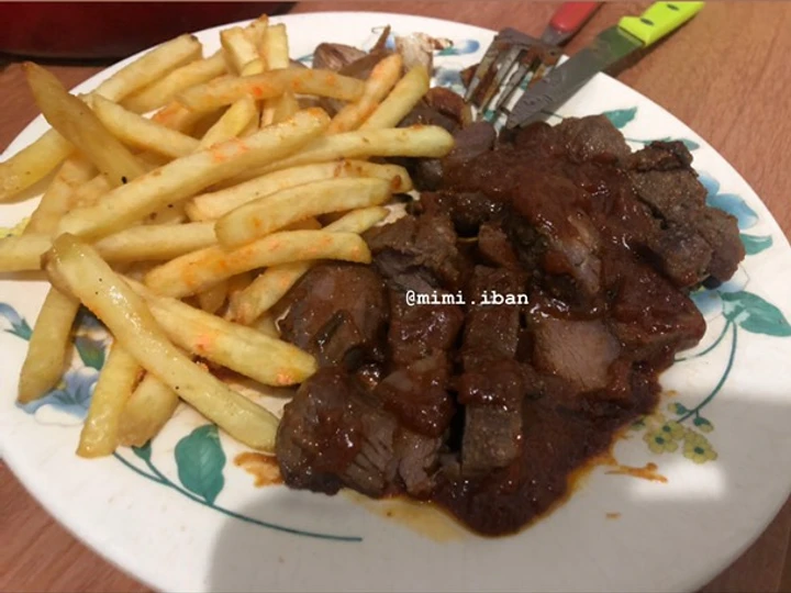 Langkah Gampang Membuat Resep Tenderloin steak home made yang Menggugah Selera Anti Ribet, Mantap Sekali