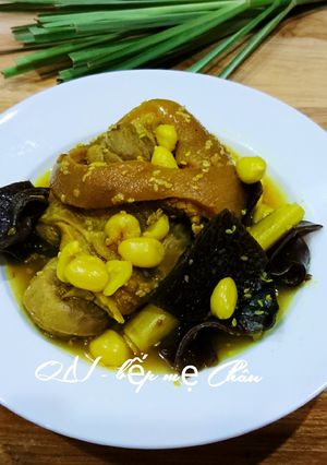 Hình của món Giò heo hon kiểu Miền Trung.