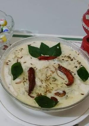 A picture of Lauki ka raita.