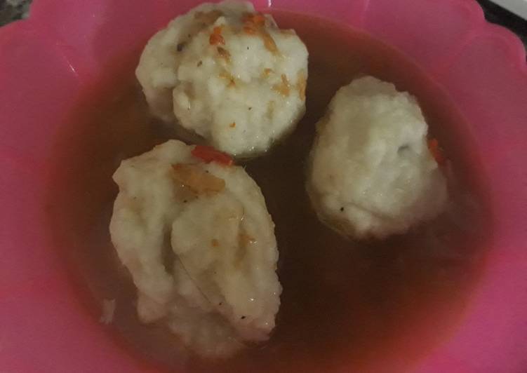 Recipe of Perfect Yam balls peppersoup