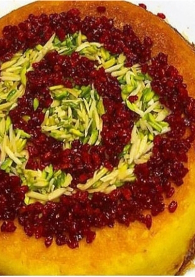عکسی از دستور ته چین مرغ