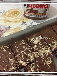 Foto resep Crumble Brownies & Cheese 🧀